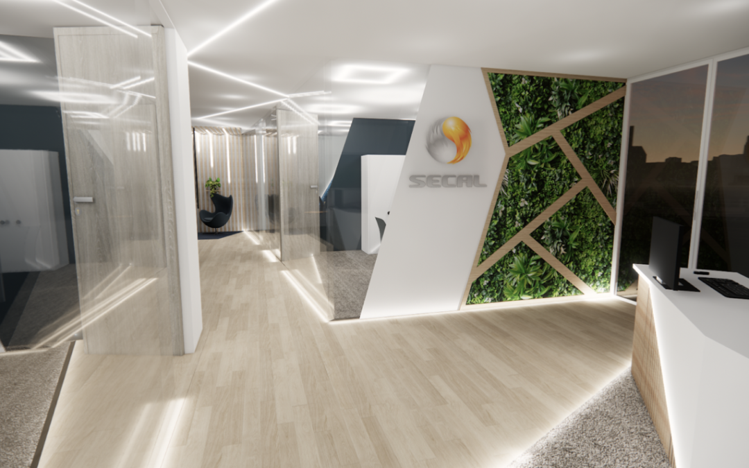 Conception 3D  Visite virtuelle de bureaux